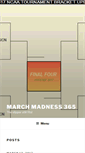 Mobile Screenshot of marchmadness365.com